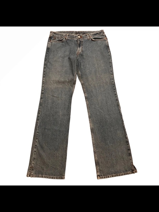 Denim - Lucky Brand Wonder Jean USA Made Long Flare Dungarees